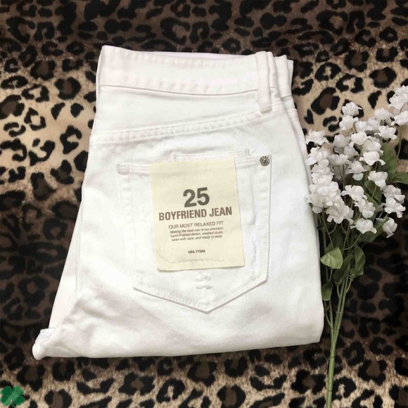 NWT J.Crew Boyfriend Distress Jeans Size 25 - Picture 3 of 10